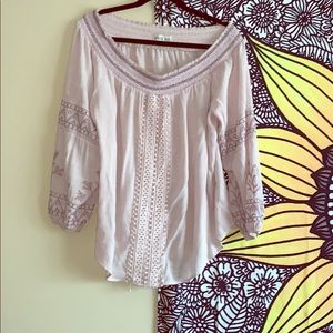 wore 1-2 times, has some threading loose at bottom